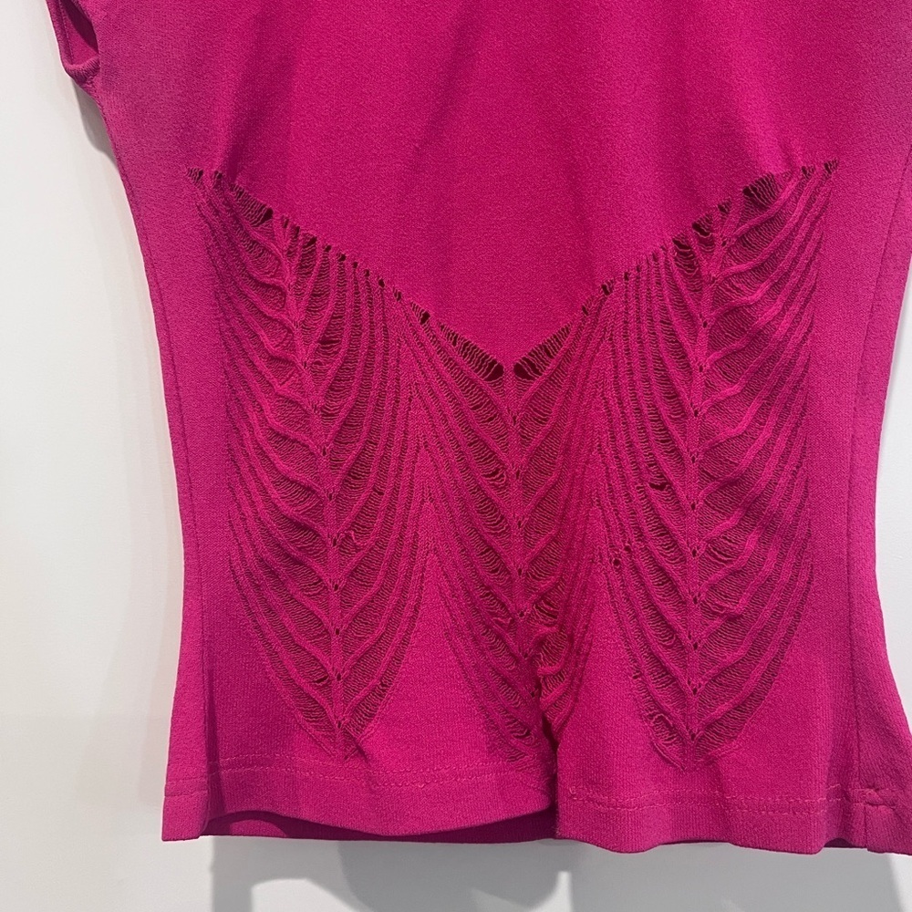 Vintage Gianni Versace Pink Top - Picture 4 of 5